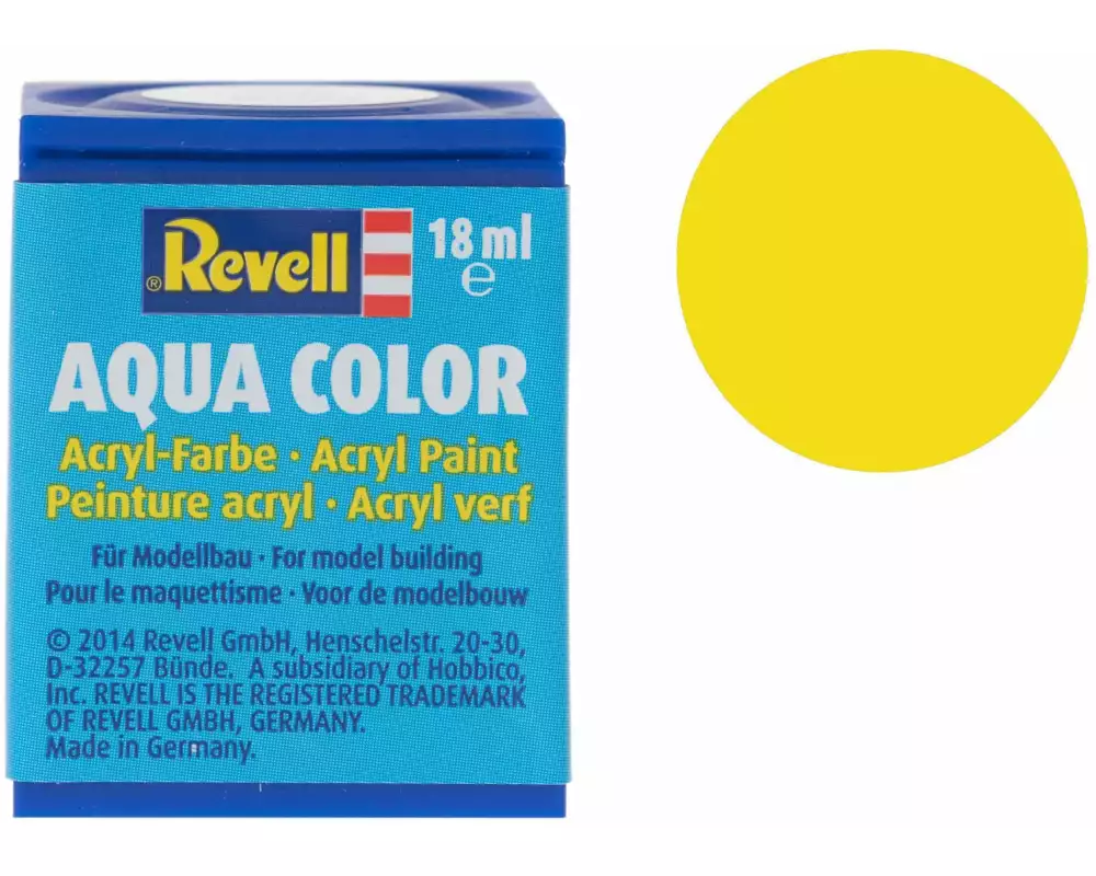 Revell Acrylfarbe 36 312 leuchtgelb seidenmatt