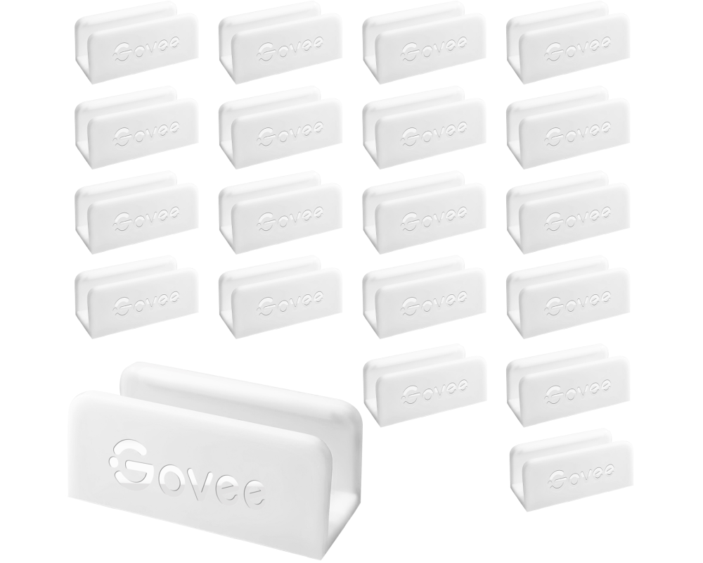 GOVEE Halterungs-Clips H1000001 für Neon Rope Light 20 Stk.