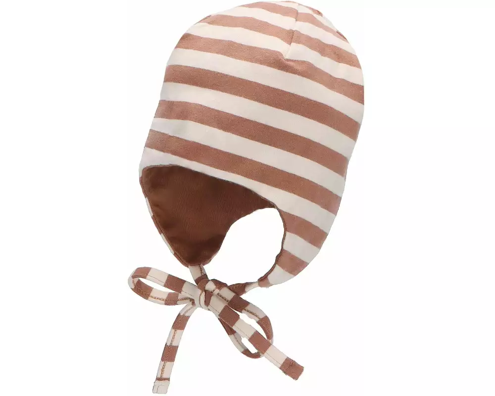 Sterntaler Mütze gestreift Braun Gr. 43