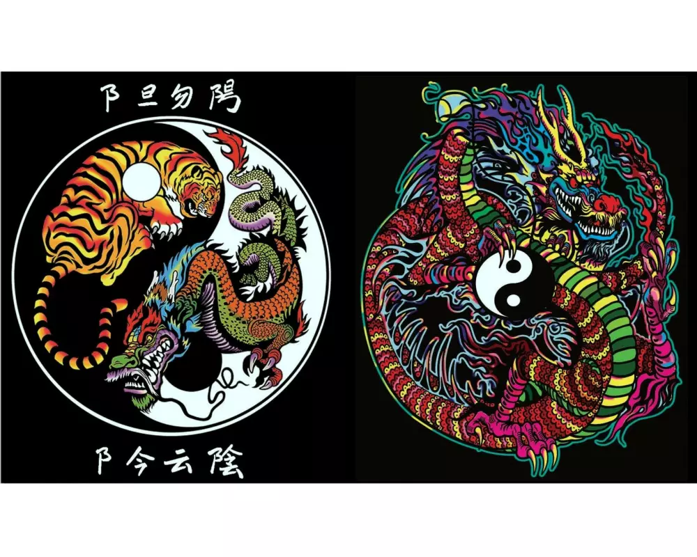 Tataruga Malset Mappe Drache A4