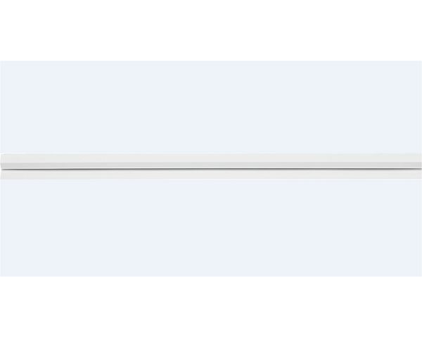 MAGNETOPLAN Catch-Ball Klemmleiste 1000mm 210081000 weiss, Kunststoff