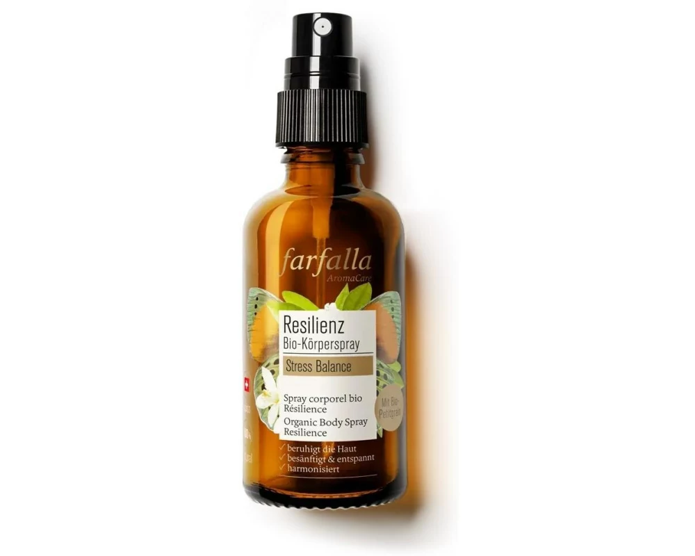 Farfalla Körperspray Resilienz Stress Balance 50 ml