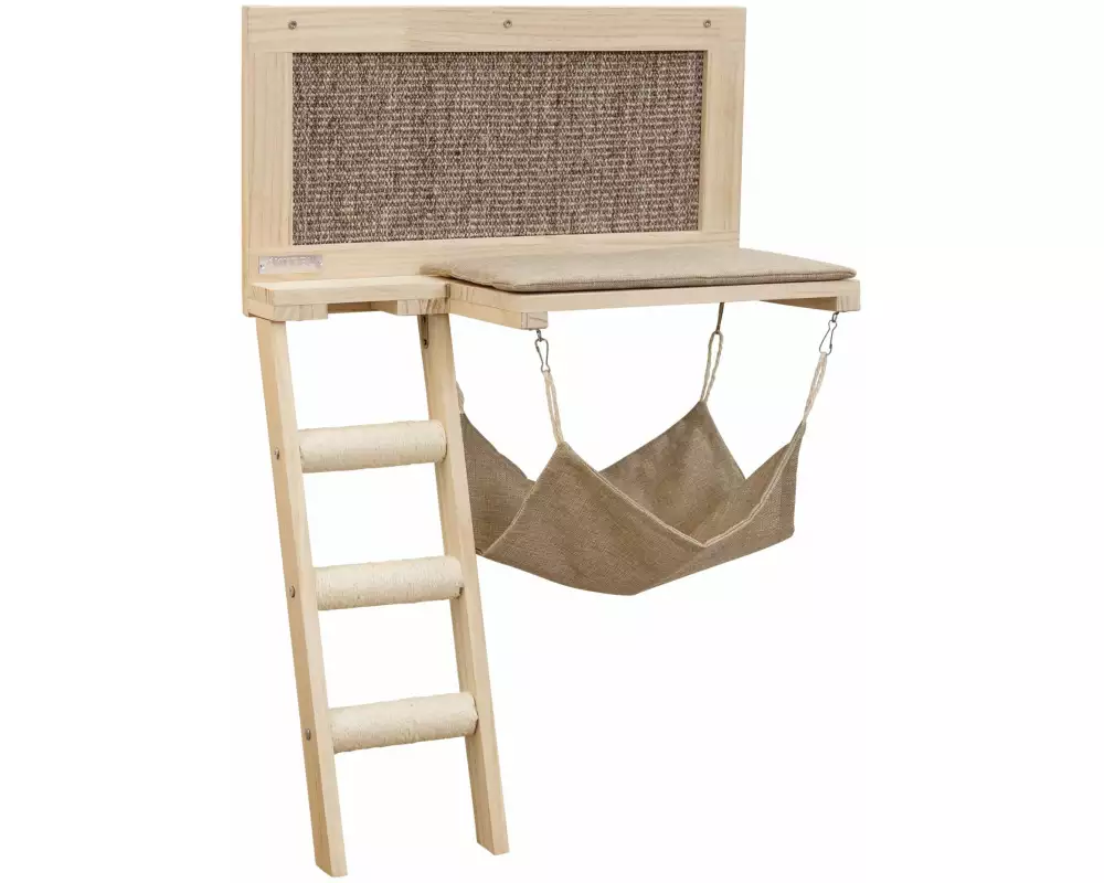 Kerbl Liegebrett Timber 58 x 32 x 89 cm