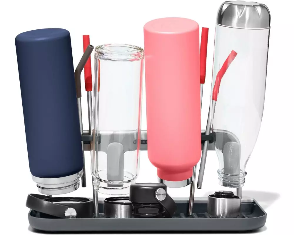 Oxo Good Grips Abtropfgestell für Trinkflaschen 16 x 31 cm