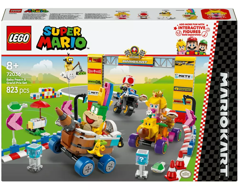 LEGO® Super Mario Mario Kart: Baby Peach and Grand Prix-Set 72036