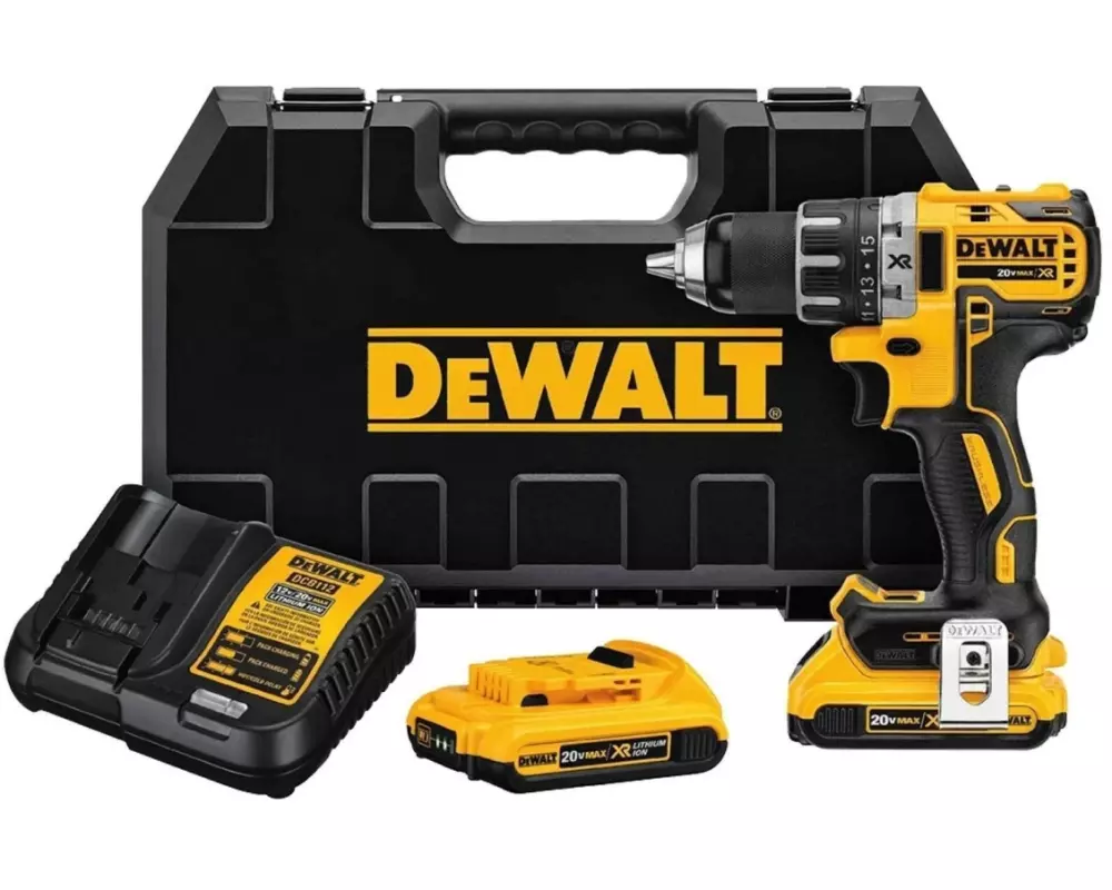 DeWalt Akku-Bohrschrauber 18 V DCD791D2 2 x 2 Ah Akku