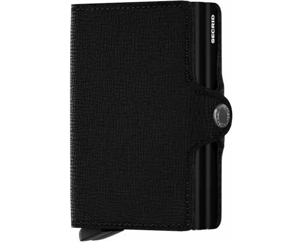 SECRID Portemonnaie Twinwallet Crisple Black