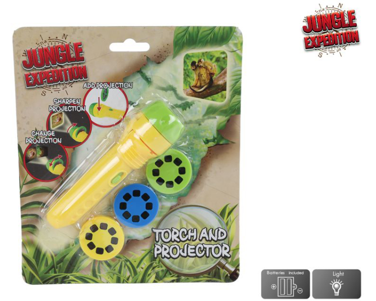 ROOST Projektor 11.5cm 570488 Jungle Expedition, 24 Bilder