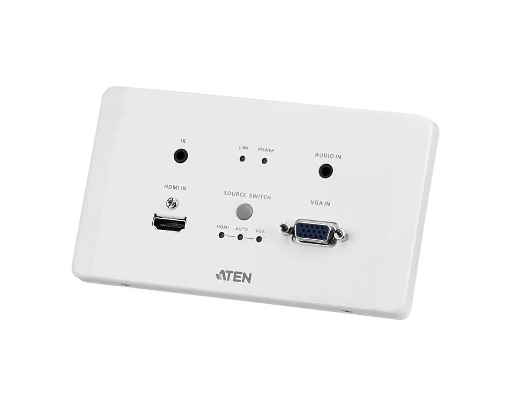 ATEN VE2812AEUT HDMI & VGA HDBaseT Transmitter EU Wandplatte