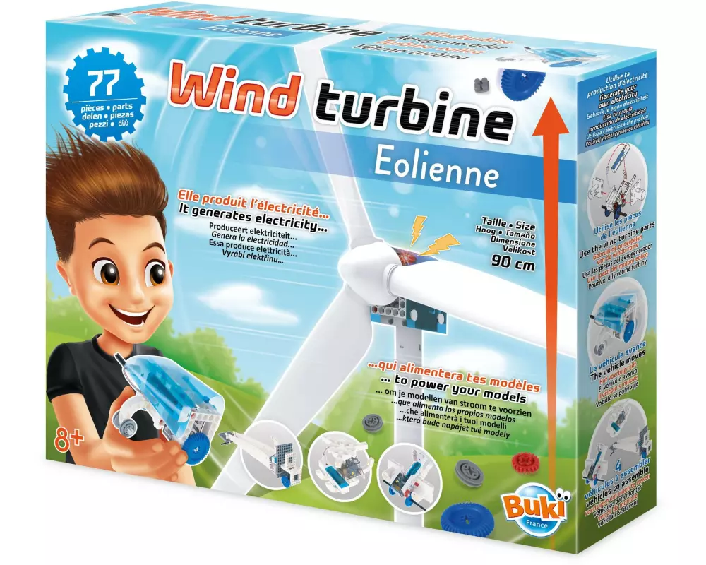 Buki Experimentierkasten Windkraftanlage
