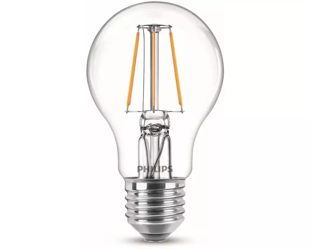 Philips Lampe LEDcla 40W E27 A60 WW CL ND Warmweiss (WW)