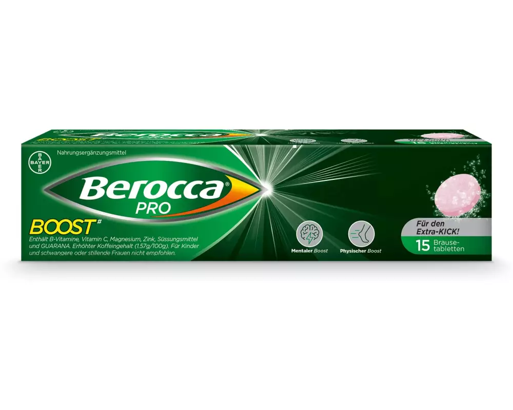 Berocca Pro Boost 15 Brausetabletten