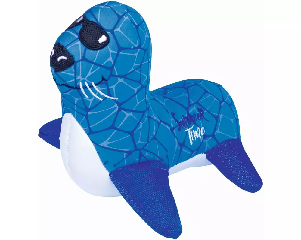 Nobby Schwimmspielzeug Robbe Floating, 17 cm, Blau