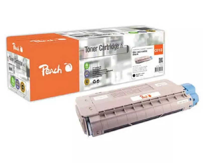 Peach Toner OKI 44318608 Black