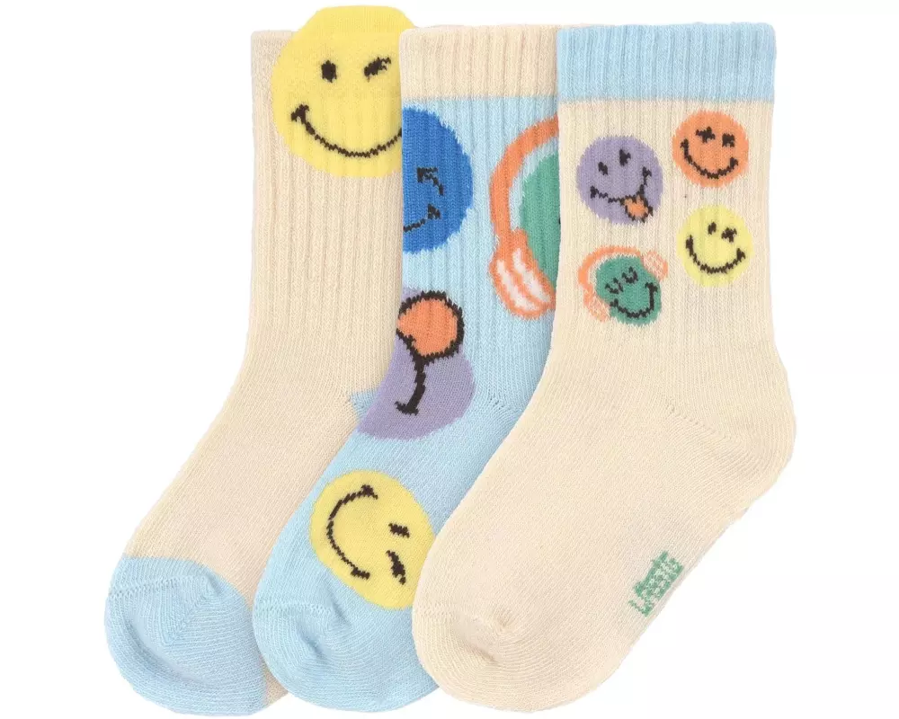 Lässig Socken SmileyWorld Gr. 27/30, Blau