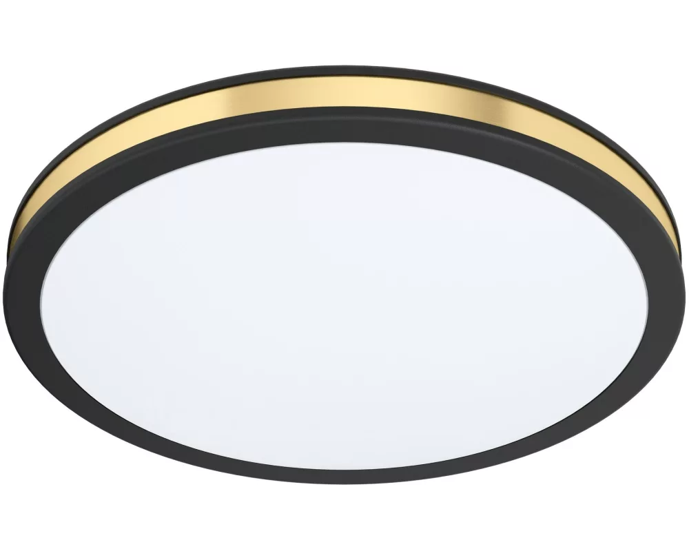 EGLO Leuchten Deckenleuchte PESCAITO 1x 12 W 3000 K, Schwarz