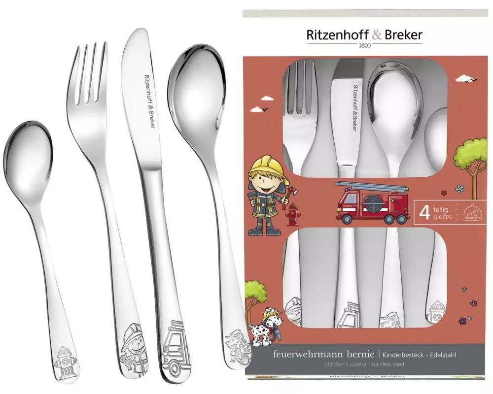 Ritzenhoff & Breker Kinderbesteckset Bernie 4-teilig
