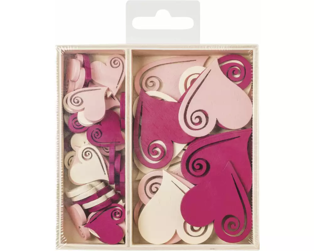 Heyda Streudeko Herzen romantisch 54 Stück