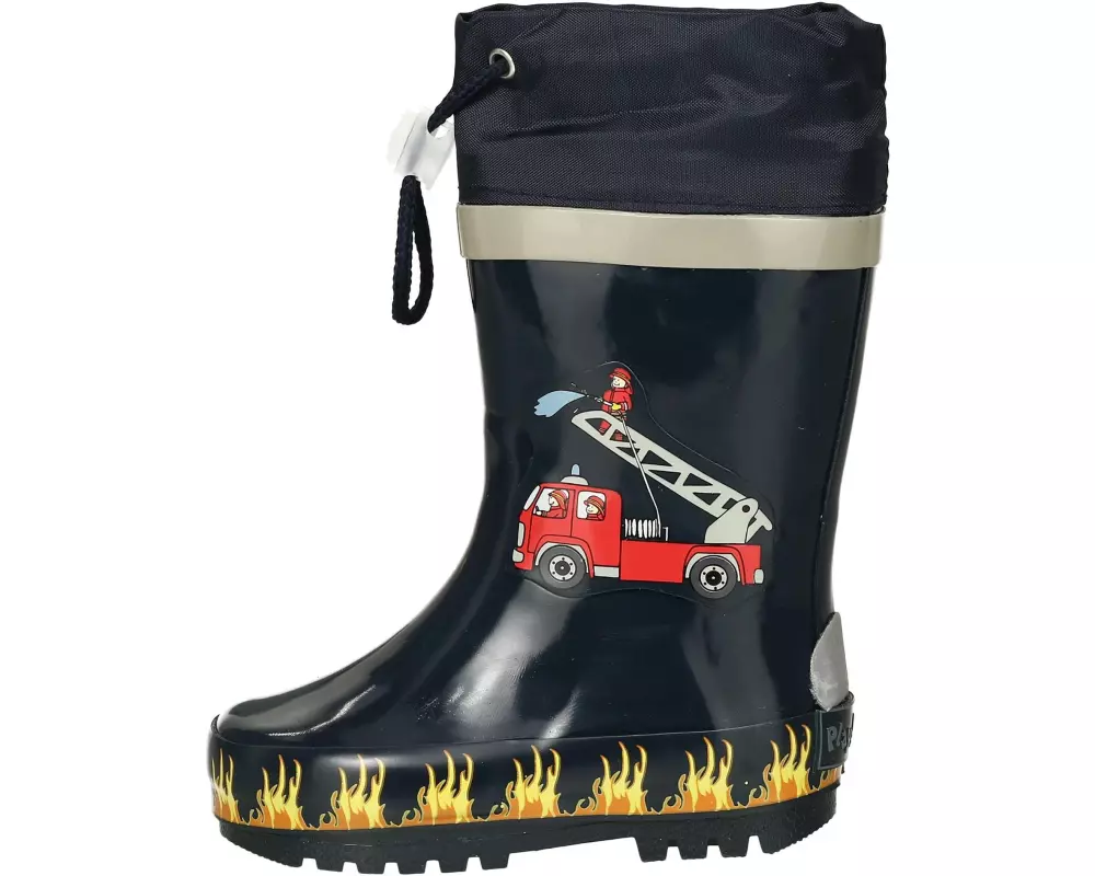 Playshoes Gummistiefel Feuerwehr Gr. 28/29, Marineblau
