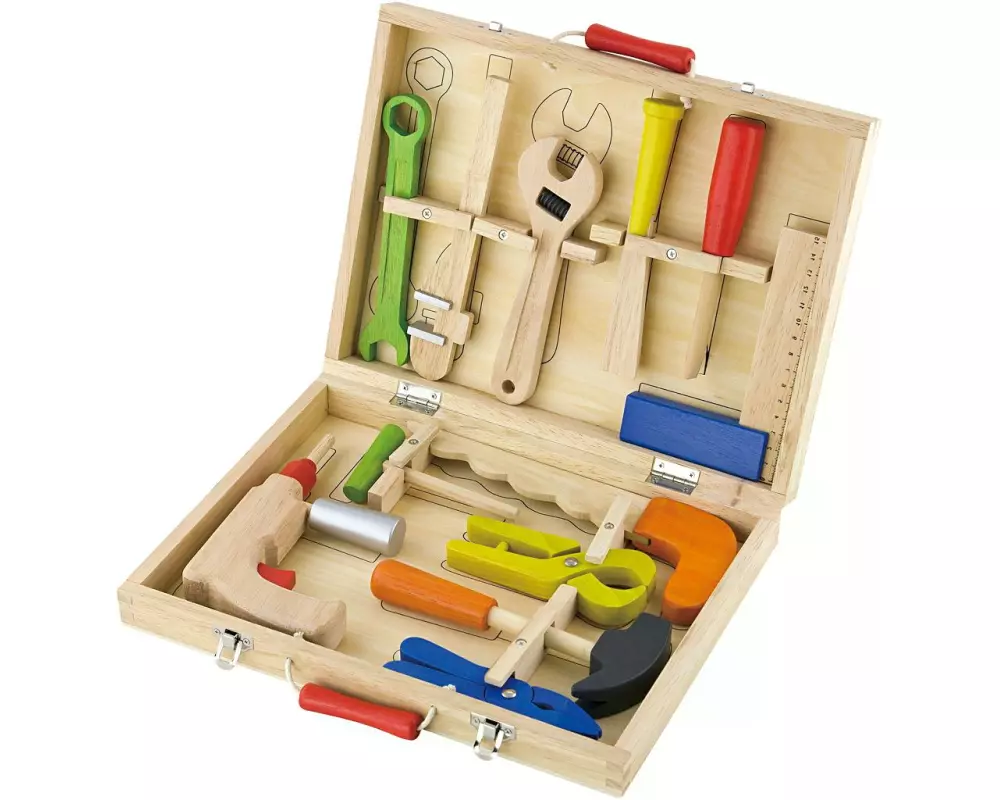 Viga Handwerker Holzwerkzeug 12 Teile