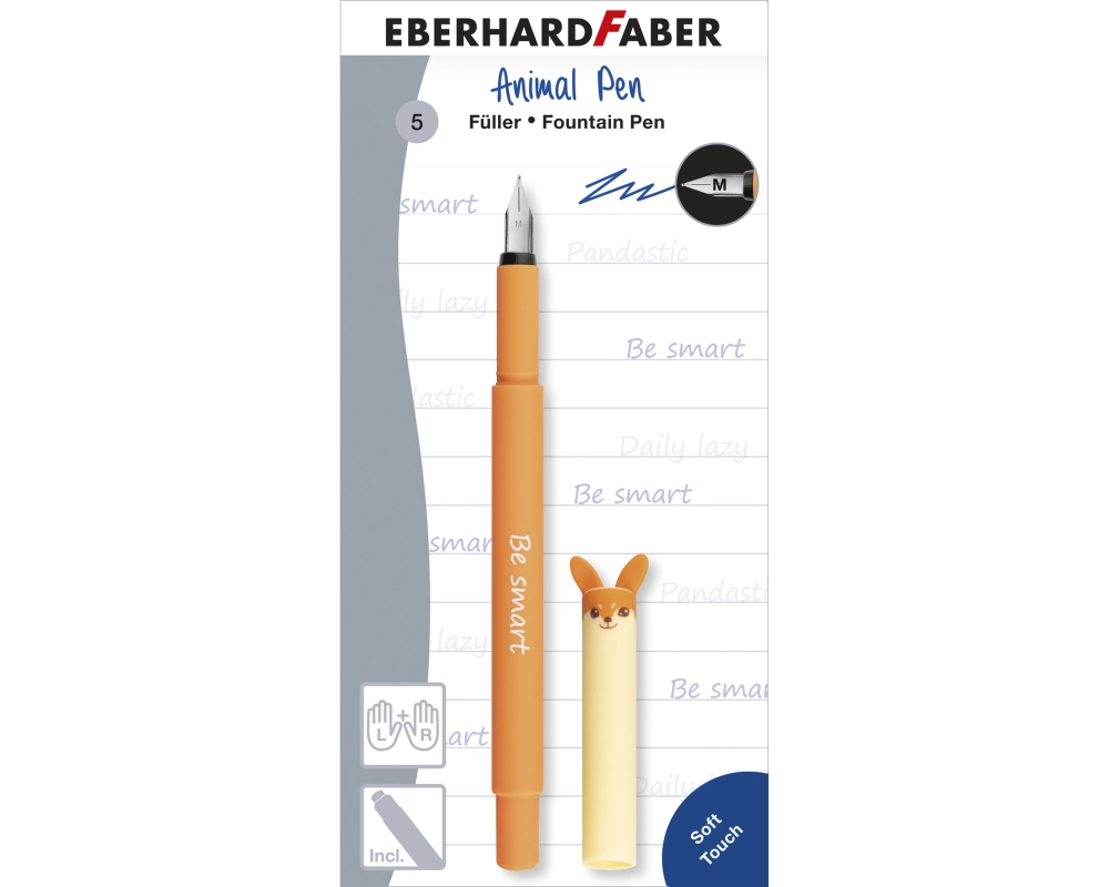 EBERHARD FABER Füllhalter Animal M 551020 Fuchs
