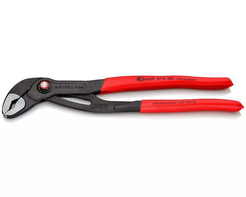 Knipex Wasserpumpenzange Cobra QuickSet 300 mm