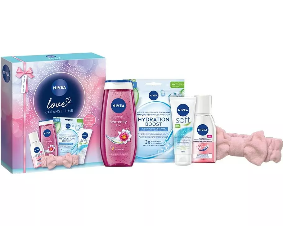 NIVEA Geschenkset Cleanse Time 5-teilig