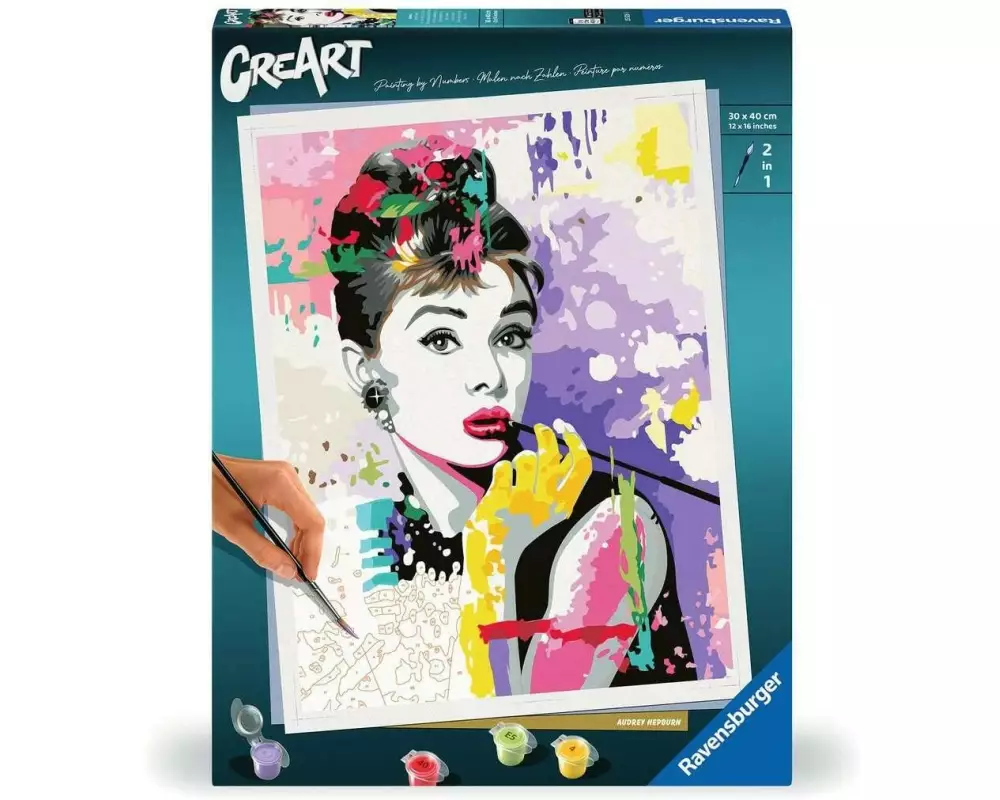 Ravensburger Malen nach Zahlen CreArt Audrey Hepburn
