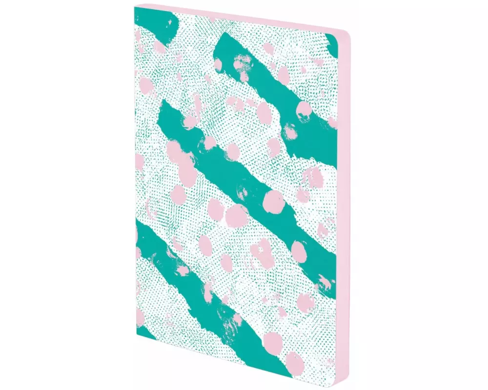 Nuuna Notizbuch Colour Clash L Light Celebration, Dot