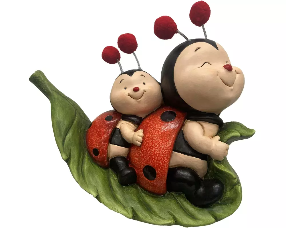 Dameco Dekofigur zwei Marienkäfer 19 x 38.8 x 29.5 cm