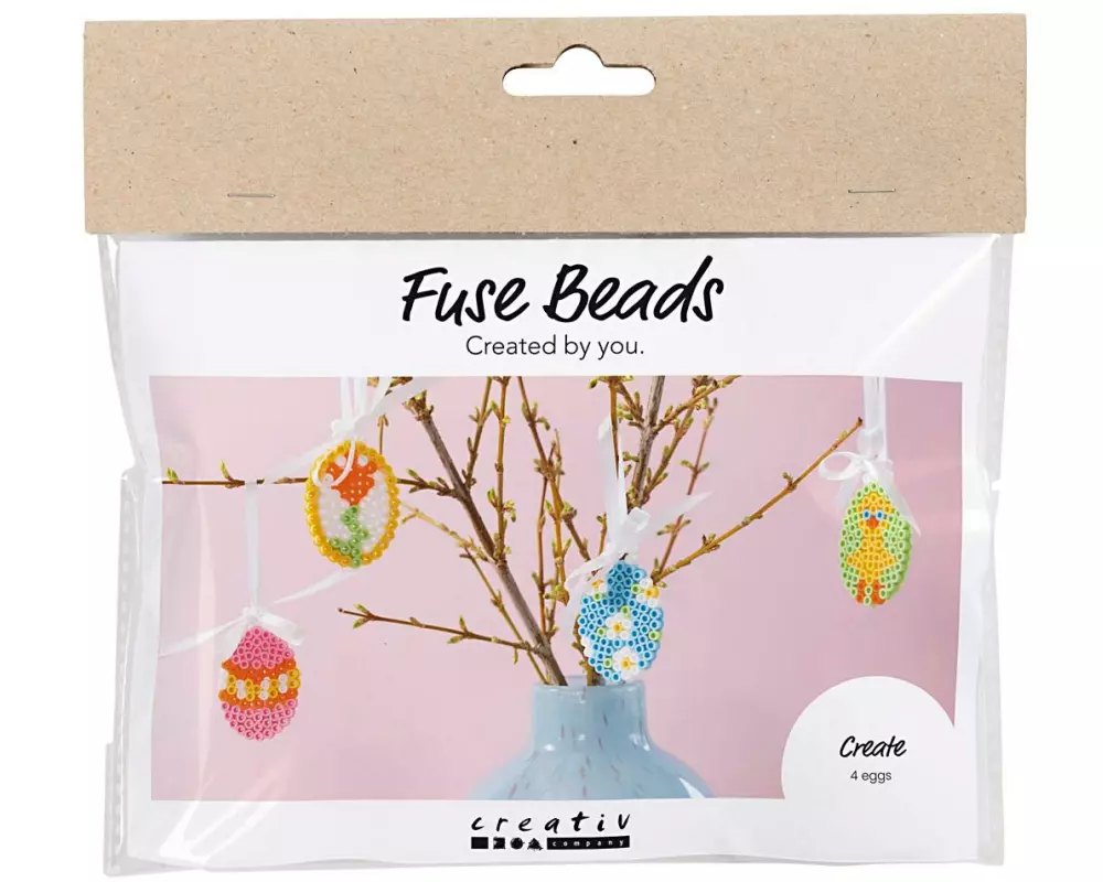 Creativ Company Bastelset Bügelperlen 1 Stück, Mehrfarbig