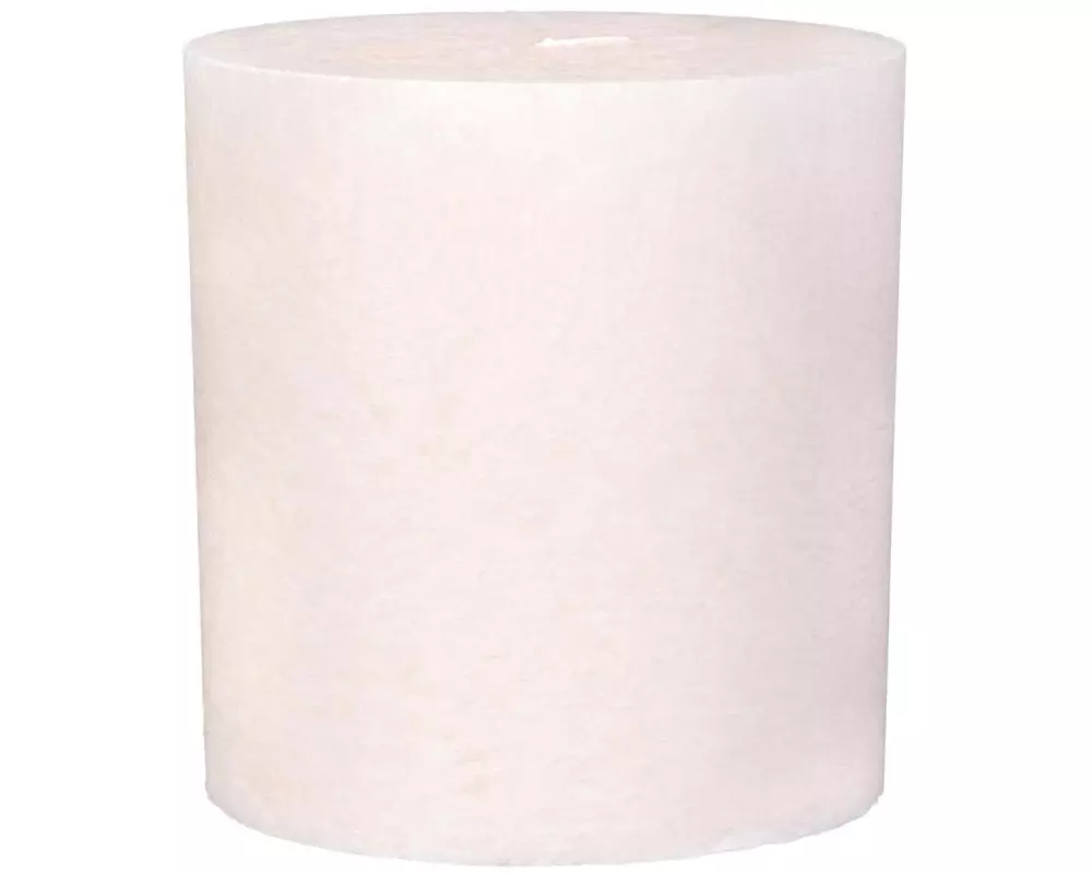 Herzog Kerzen AG Stumpenkerze Kristallo Zylindro Ø 10 cm x 10 cm Elfenbein