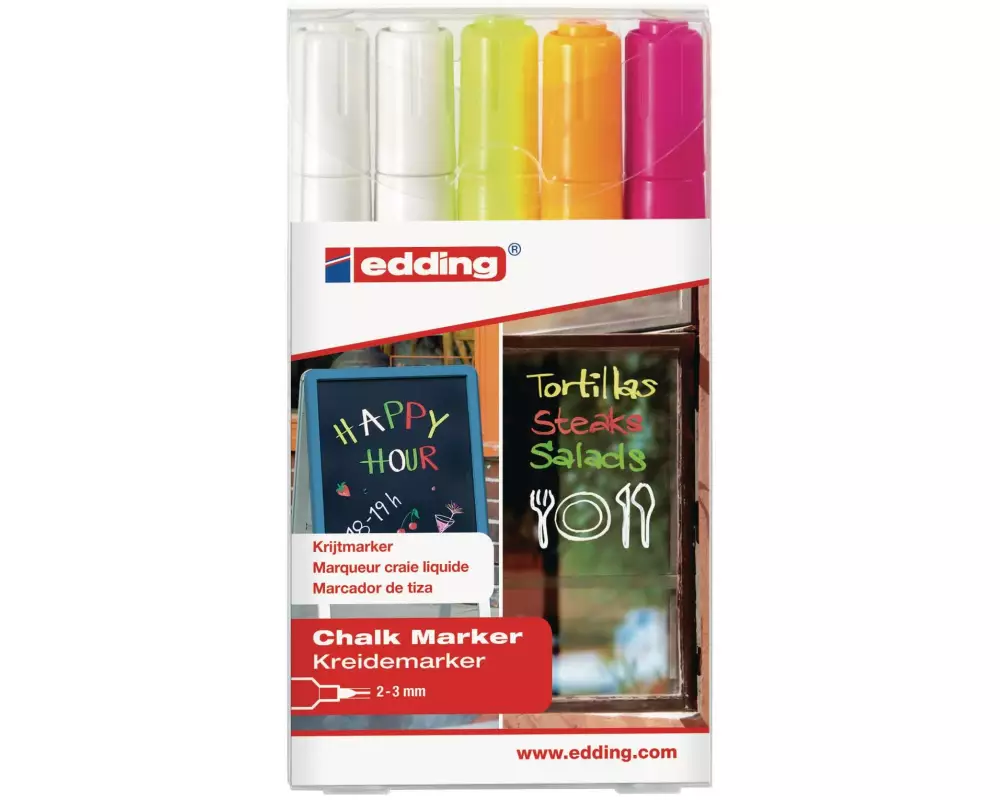 edding Kreidemarker 4095 5 Stück