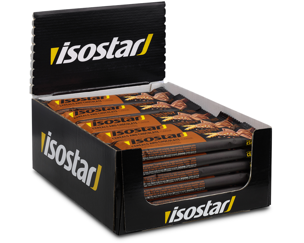 ISOSTAR Energy Bar Chocolate 402173326 35g, 30 Stk.