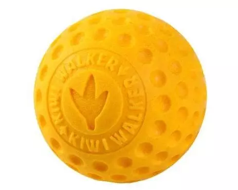 KIWI WALKER Hunde-Spielzeug Ball Orange, S, Ø 6 cm