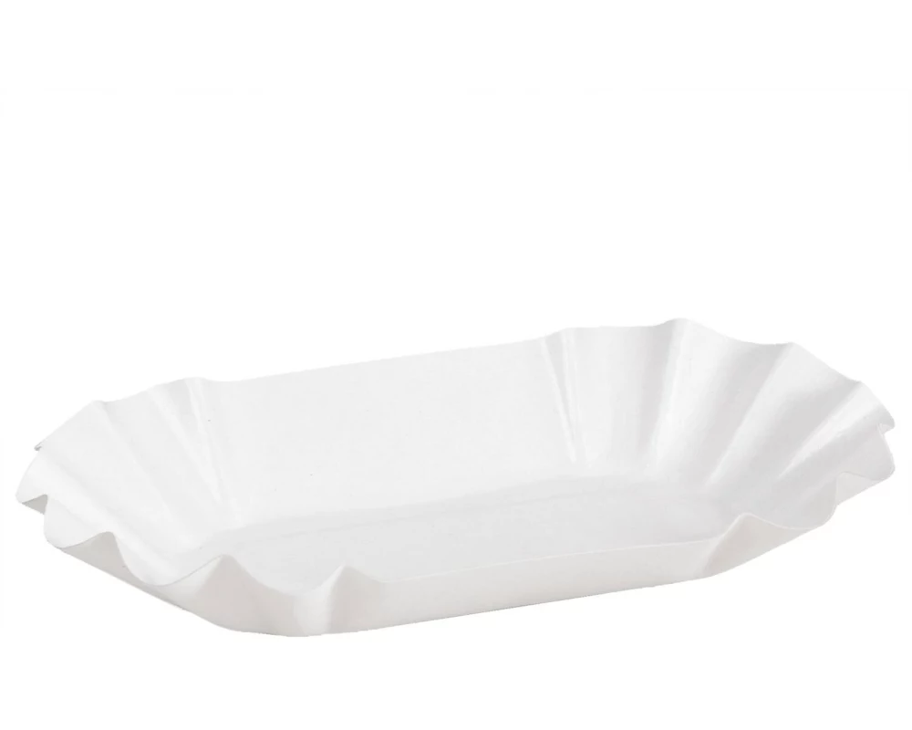 ELCO Fingerfood-Schale 11 x 19 cm, 250 Stück, Weiss