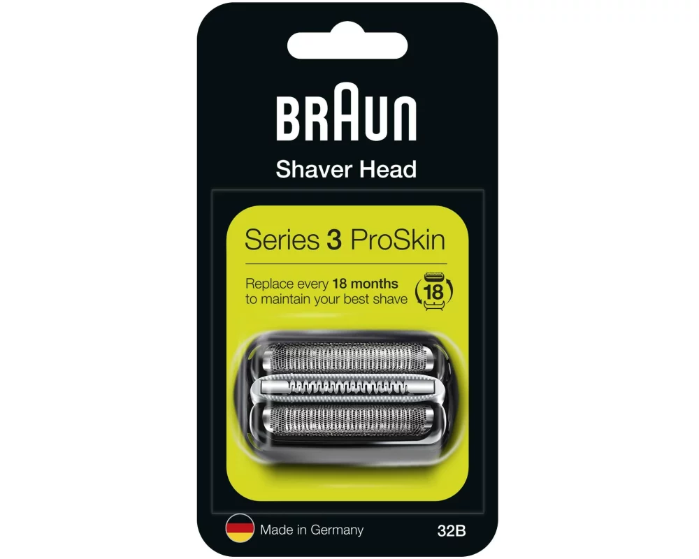 Braun Scherkopf 32B Series 3 ProSkin Kombipack