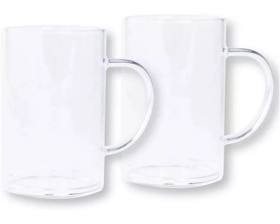 Cristel Kaffeetasse Cafetieres 200 ml, 2 Stück, Transparent