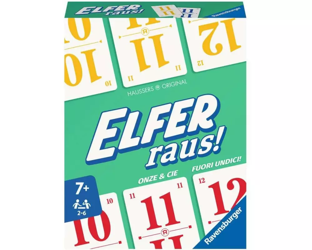 Ravensburger Familienspiel Elfer raus!
