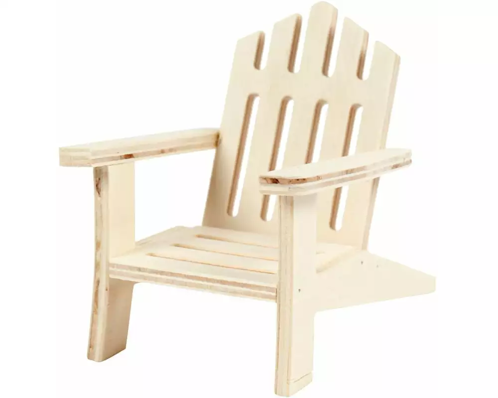 Creativ Company Mini-Möbel Gartenstuhl 7.5 x 9 x 9 cm