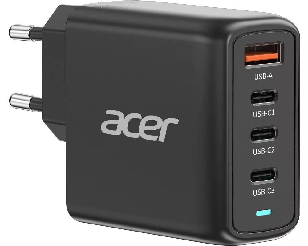 Acer Netzteil-Ladegerät 100W GaN inkl. 2m USB-C Kabel
