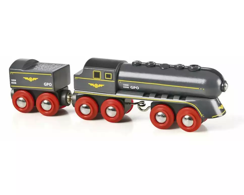 BRIO Eisenbahn Schwarzer Kugelblitz