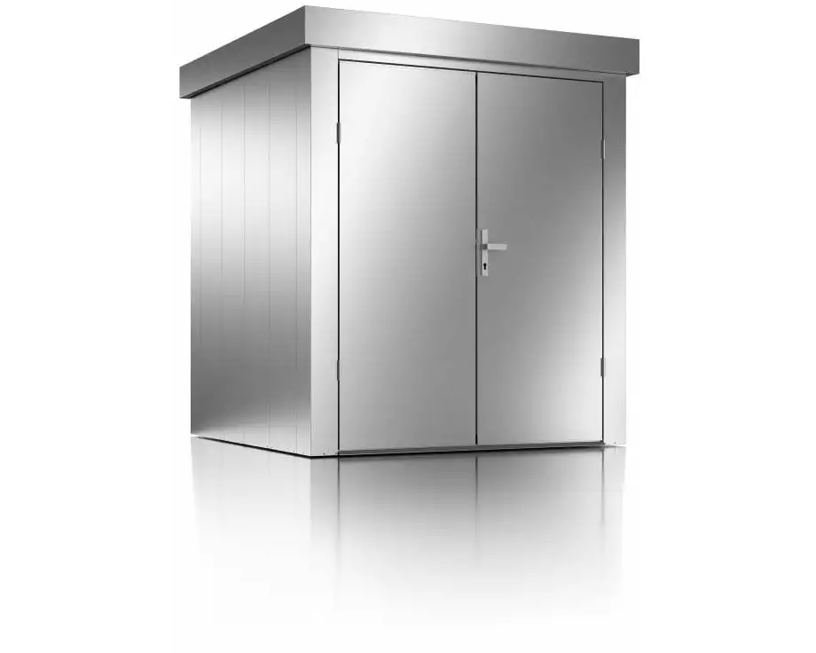 Guardi Gerätehaus M, 190 x 190 x 213 cm, Silber