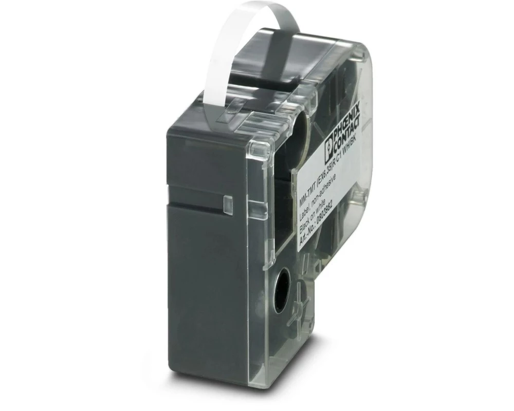 Phoenix Contact Kabelkennzeichnung MM-TMT (EX6,35)R C1 WH/BK 100 Stück