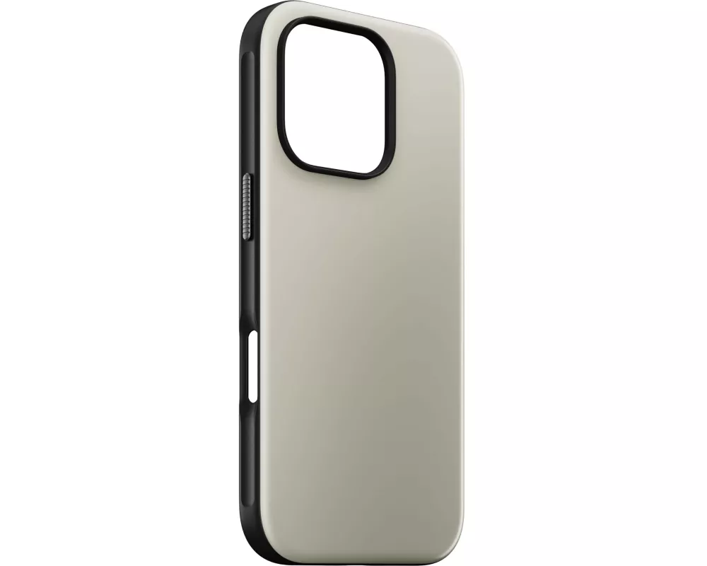 Nomad Back Cover Sport Etui iPhone 16 Pro Steingrau