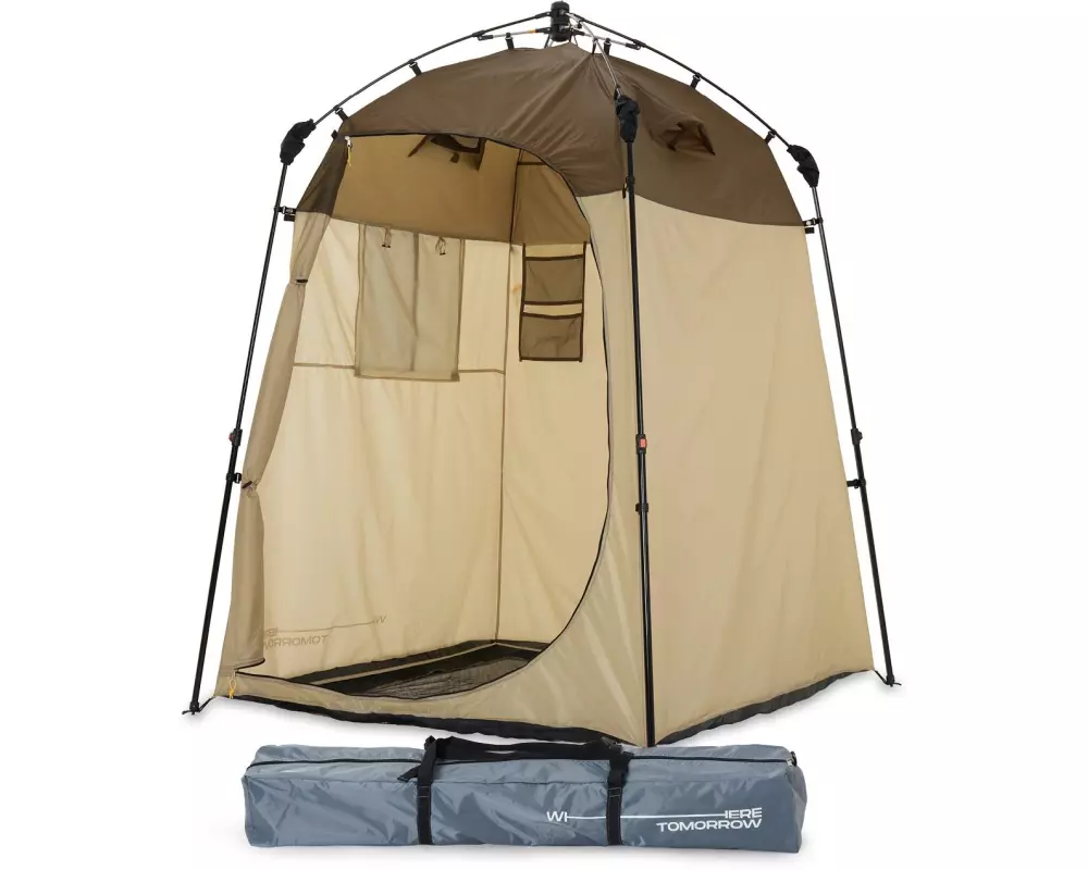 Where tomorrow Duschzelt Pop Up – Braun