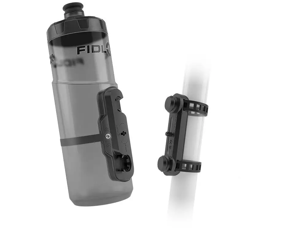 FIDLOCK Bidon Twist 0.6 l, Grau Universal-Halterung