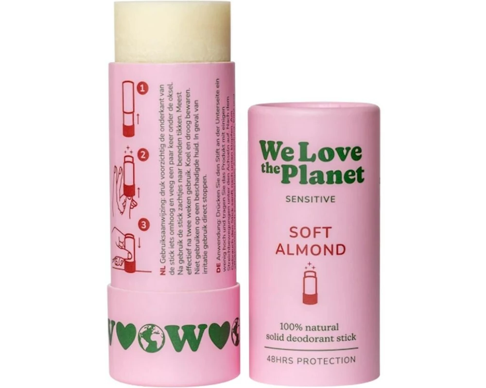 We Love The Planet Deo Stick Sanfte Mandel 40 g