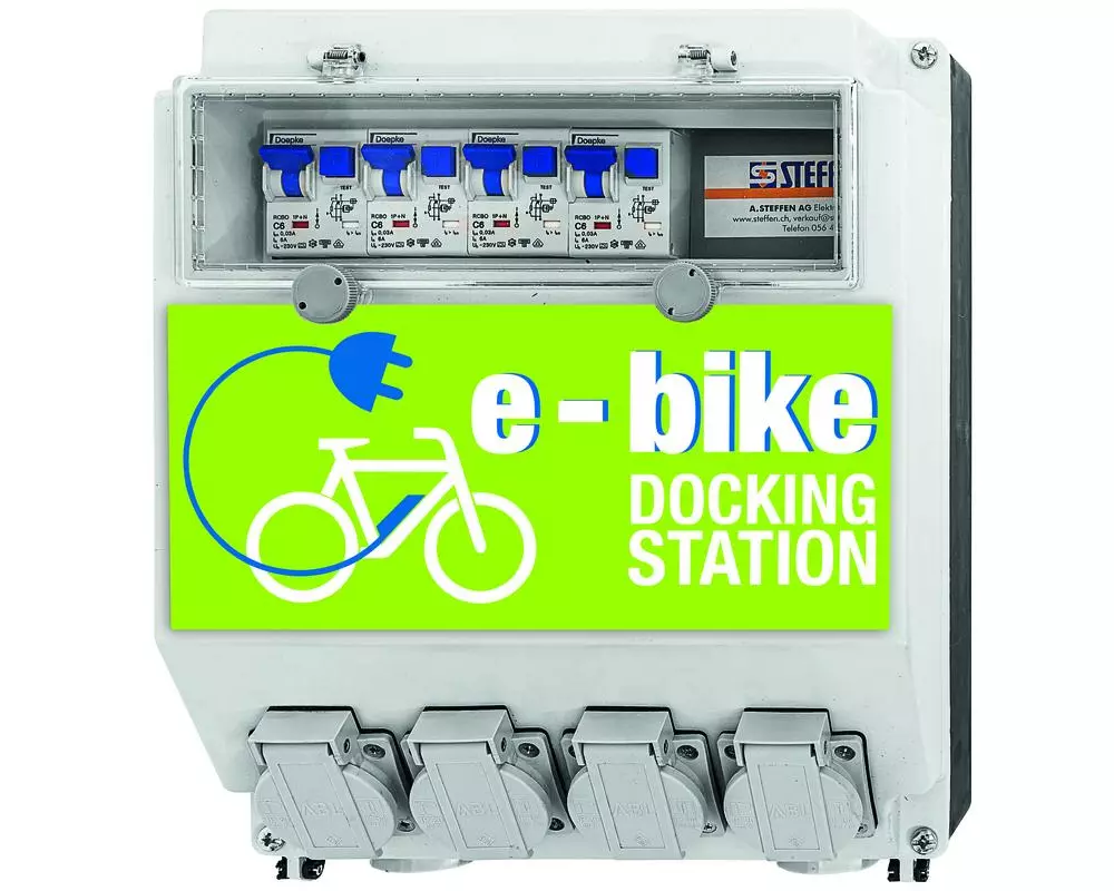 STEFFEN Stromverteiler 4x T13, E-Bike