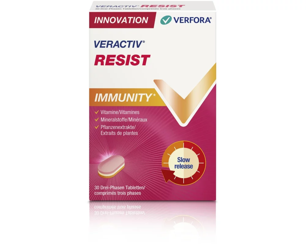 Veractiv Veractiv Resist Immunity Drei-Phasen 30 Tabletten